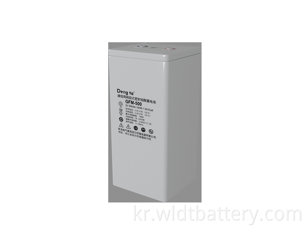 Lead Acid Battery, Valve Regulated Sealed Battery, 2V 600Ah Battery